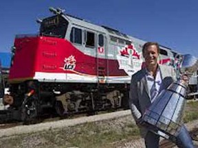 The Grey Cup rolls into Windsor on Tuesday, Oct. 30, 2012.