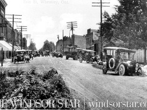 Wheatley's Erie St. as it looked south towards Lake Erie is shown around 1900's. (The Windsor Star-FILE)