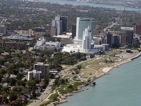 The Windsor skyline is pictured in this August 2012 file photo. (DAN JANISSE/The Windsor Star)