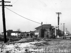 Rail crossing on Dougall Ave. looking north towards Tecumseh Rd. (The Windsor Star-FILE)