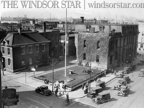 The park next to the former Post Office at the corner of Ouellette Ave. and Chatham St. (The Windsor Star-FILE)