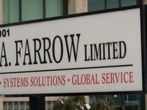 The Farrow Group has its headquarters on Huron Church Road in Windsor. (JASON KRYK/ THE WINDSOR STAR)