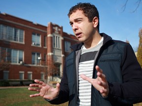 Files: Fabio Costante in front of Forster High school, Saturday, Nov. 17, 2012.  (Windsor Star files)