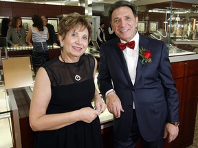 Claudette Abdallah and Joseph Abdallah of Joseph-Anthony Fine Jewelry. (NICK BRANCACCIO/The Windsor Star)