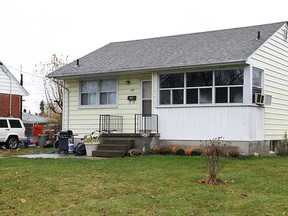 A home at 339 Fort St. in Amherstburg, Ont. is seen on Monday, November 12, 2012. The residence was the scene of a beating over the weekend.                  (TYLER BROWNBRIDGE / The Windsor Star)