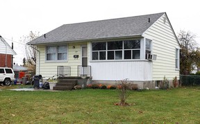 A home at 339 Fort St. in Amherstburg, Ont. is seen on Monday, November 12, 2012. The residence was the scene of a beating over the weekend.                  (TYLER BROWNBRIDGE / The Windsor Star)