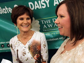 Files: Deb Bezaire, left, and Heather Brown accept their Daisy Awards during a brief ceremony at the Windsor Regional Hospital in WIndsor on Nov. 20, 2012. (TYLER BROWNBRIDGE / The Windsor Star)