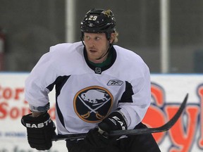 Former Windsor Spitfire and current Buffalo Sabre Steve Ott skates Tuesday, July 10, 2012, at the WFCU Centre in Windsor, Ont. (Windsor Star / DAN JANISSE)