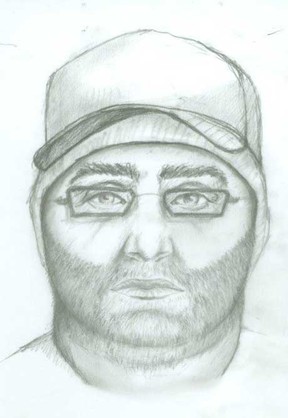 Essex County OPP released on Wednesday, Nov. 14, 2012, the sketch of a male they believe is connected to rash of recent break-ins in St. Clair Beach and Russell Woods.(Essex County OPP Handout)