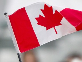 File photo of the Canadian flag. (Postmedia News files)