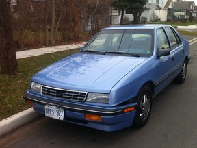 Windsor police are seeking this car in connection with a hit and run on Nov. 20, 2012. (Dax Melmer/The Windsor Star)