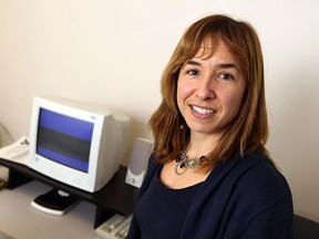 Louise Arpin is photographed at DriveABLE located in the Tayfour Campus of the Windsor Regional Hospital in Windsor on Friday, November 30, 2012. DriveABLE uses a small touch screen in one of their tests to see if drivers are able to continue driving safely.             (TYLER BROWNBRIDGE / The Windsor Star)