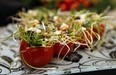 A holiday feast is laid out by Cindy Piccolo. Check out more photos below of how to dress up a food table for the holidays. (TYLER BROWNBRIDGE / The Windsor Star)