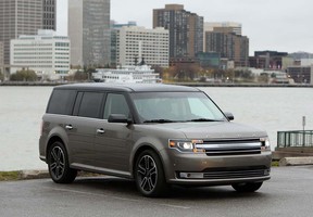 The Ford Flex on the Windsor riverfront. (TYLER BROWNBRIDGE / The Windsor Star)