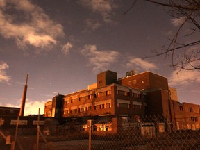 The former Grace Hospital site is pictured Friday, Nov. 23, 2012. (DAN JANISSE/ The Windsor Star)