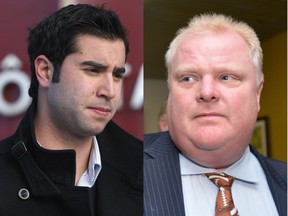 File photos of Coun. Al Maghnieh, left, and Toronto Mayor Rob Ford.(Windsor Star files/Canadian Press photos)