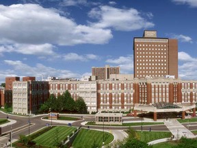 A file photo of Henry Ford Hospital on West Grand Boulevard in Detroit. (Courtesy of Henry Ford Health System)