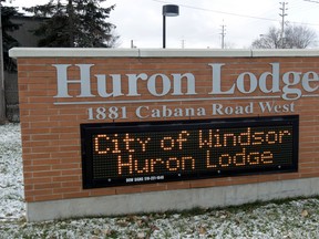 File photo of exterior of Huron Lodge, Jan. 3, 2012. (Windsor Star files)