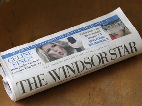 File photo of The Windsor Star newspaper. (Windsor Star files)