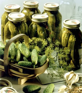 The benefits of pickle juice dates back to biblical days.(Courtesy of Bernardin Ltd.)