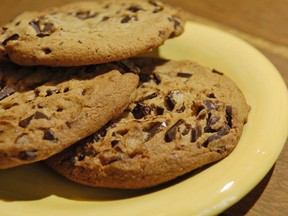 A plate of homemade cookies. (Postmedia News files)