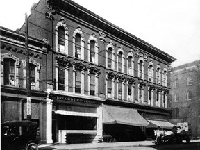 The Record offices faced the Detroit River near Sandwich and Ferry streets in Windsor. Today Dieppe Gardens occupies that space. (Windsor Star files)