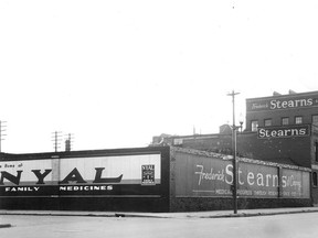 The Frederick Stearns Company of Windsor at 443 Riverside Dr. W. The company left Windsor and moved it's operations to Montreal Aug.1948. (The Windsor Star-Lew F. Clarke)