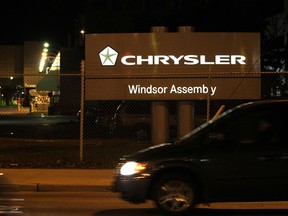 File photo of the exterior of Chrysler's Windsor Assembly Plant. (Windsor Star files)