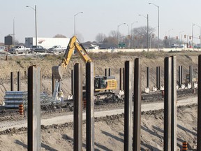 File photo of the Herb Grey Parkway project in LaSalle under construction. (JASON KRYK/ The Windsor Star)