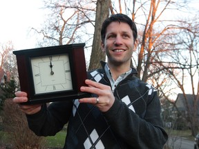 Tony Amato was born at 12 noon 36 years ago. Amato celebrated his 36th birthday on 12-12-12. (JASON KRYK/The Windsor Star)