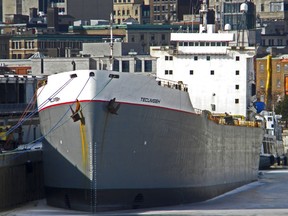 The Tecumseh is pictured in Montreal on Feb. 18, 2012. (Dennis Dubinsky/Special To The Star)