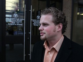 Mike Gamberta arrives for his court appearance in Windsor Monday December 10, 2012.  (NICK BRANCACCIO/The Windsor Star)