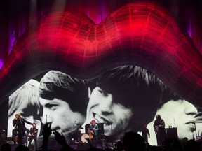 The Rolling Stones perform in concert on Saturday, Dec. 8, 2012 in New York. (Photo by Charles Sykes/Invision/AP)