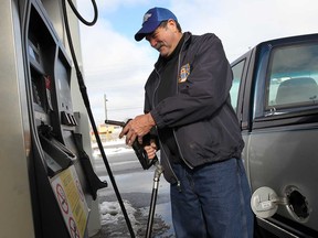 A man fuels up at Zehrs Gas Bar on Dougall Avenue in Windsor, Ont.  in this file photo. (NICK BRANCACCIO/The Windsor Star)