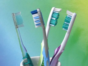 File photo of toothbrushes. (Windsor Star files)