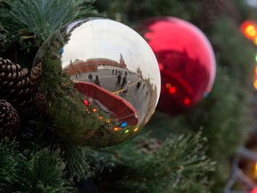 Christmas decorations.
(Associated Press/Misha Japaridze)