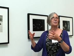 Curator Ann Thomas is pictured at the Art Gallery of Windsor where an exhibit she curated, Made in America: 1900-1950 Photographs from the National Gallery of Canada is running, Thursday, June 21, 2012.   (DAX MELMER/The Windsor Star)