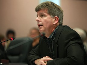 Sean Elliott, representing the YMCA of Windsor and Essex County speaks at a council meeting at City Hall, Monday, Dec. 3, 3012.  (DAX MELMER/The Windsor Star)