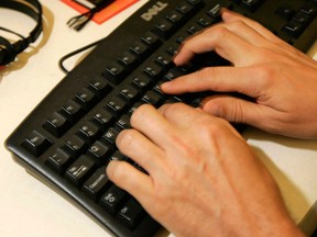 A computer keyboard. (Canadian Press files)