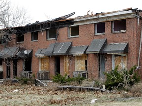 Part of the Brewster-Douglass housing project site is shown in Detroit, Friday, March 18, 2011.(AP Photo/Paul Sancya)