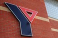 The logo of the downtown Windsor YMCA, located in the Merv Katzman building at 500 Victoria Ave. (Tyler Brownbridge / The Windsor Star)