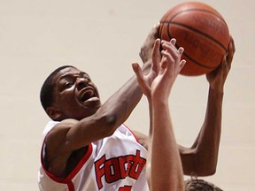 Forster's Jermaine Lynch scored 19 points in a 78-73 win over St. Anne Tuesday, Dec. 4, 2012. (Windsor Star files)