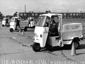 HISTORIC-OCT.11/1967-Meter Maids put Trucksters through their paces. (The Windsor Star-FILE)