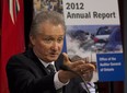 Ontario auditor general Jim McCarter addressed OPP costs in his latest report. (CANADIAN PRESS/Nathan Denette)