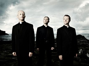 The Priests: Fr. Eugene O'Hagan, left, Fr. Martin O'Hagan and Fr. David Delargy.
(Handout)