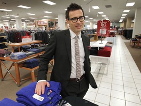 Sears Canada president and CEO Calvin McDonald visited the Devonshire Mall store Friday.  (DAN JANISSE / The Windsor Star)