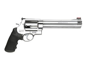 A manufacturer's image of the Smith & Wesson Model 500 .50-calibre revolver, considered the most powerful revolver in production today. The weapon was among four unauthorized firearms seized by Windsor police from a west end apartment on Nov. 30. (Handout / The Windsor Star)