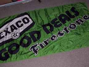 Texaco-Firestone flag: $70