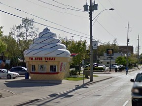 The Twistee Treat in the 5500 block of Wyandotte Street East is pictured in this Google Street View photo. (HANDOUT/The Windsor Star)