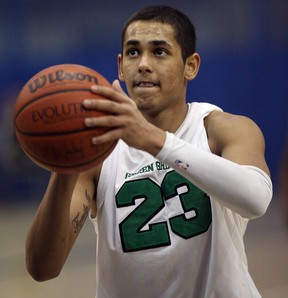 Herman's Jordan Gauthier takes a shot in 2009.  (Nick Brancaccio/The Windsor Star)